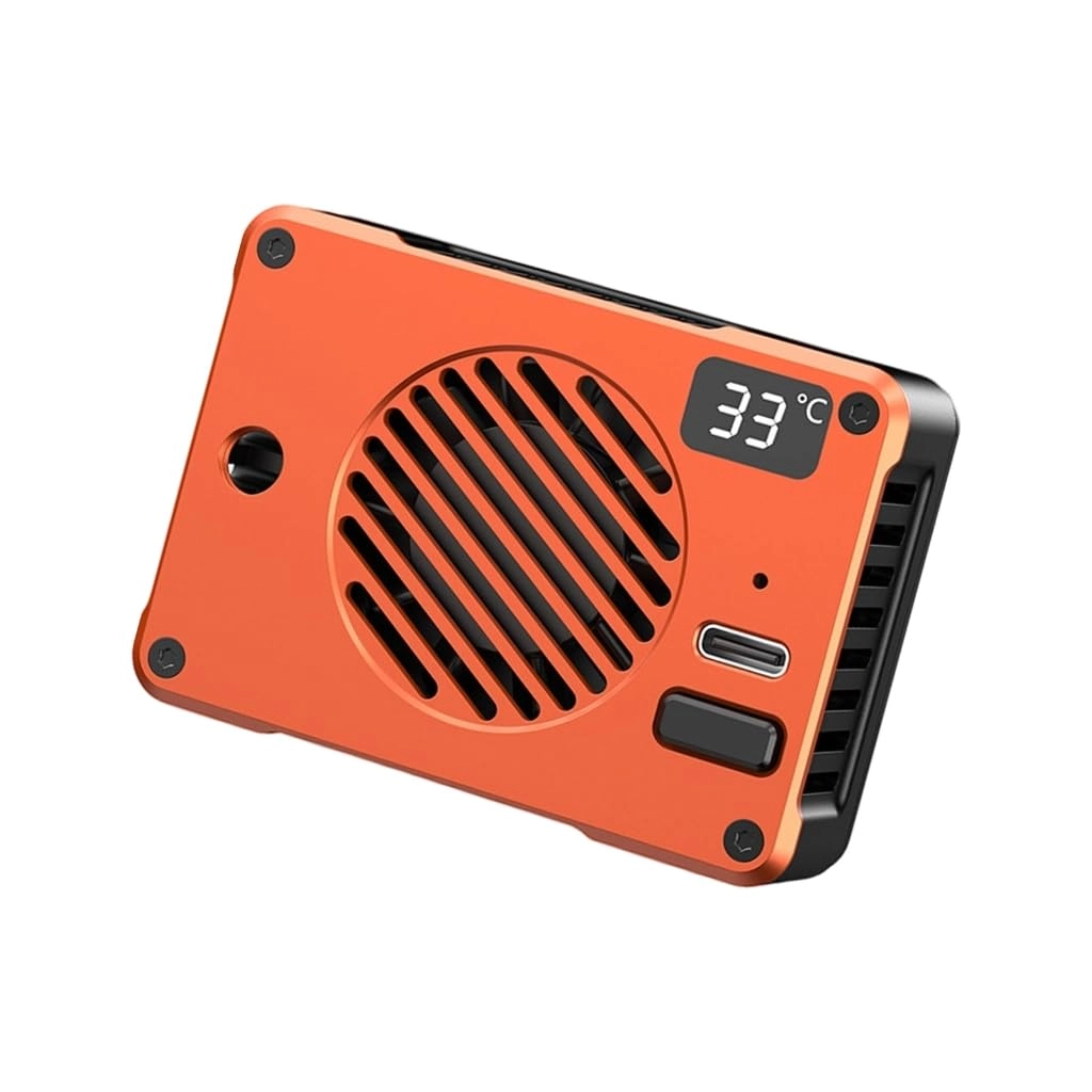 Whoasyst Magnetic Cooling Fan - 10W 4000RPM Temperature Display