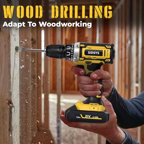 Cordless Electric Drill - 1500 Milliamp Hours