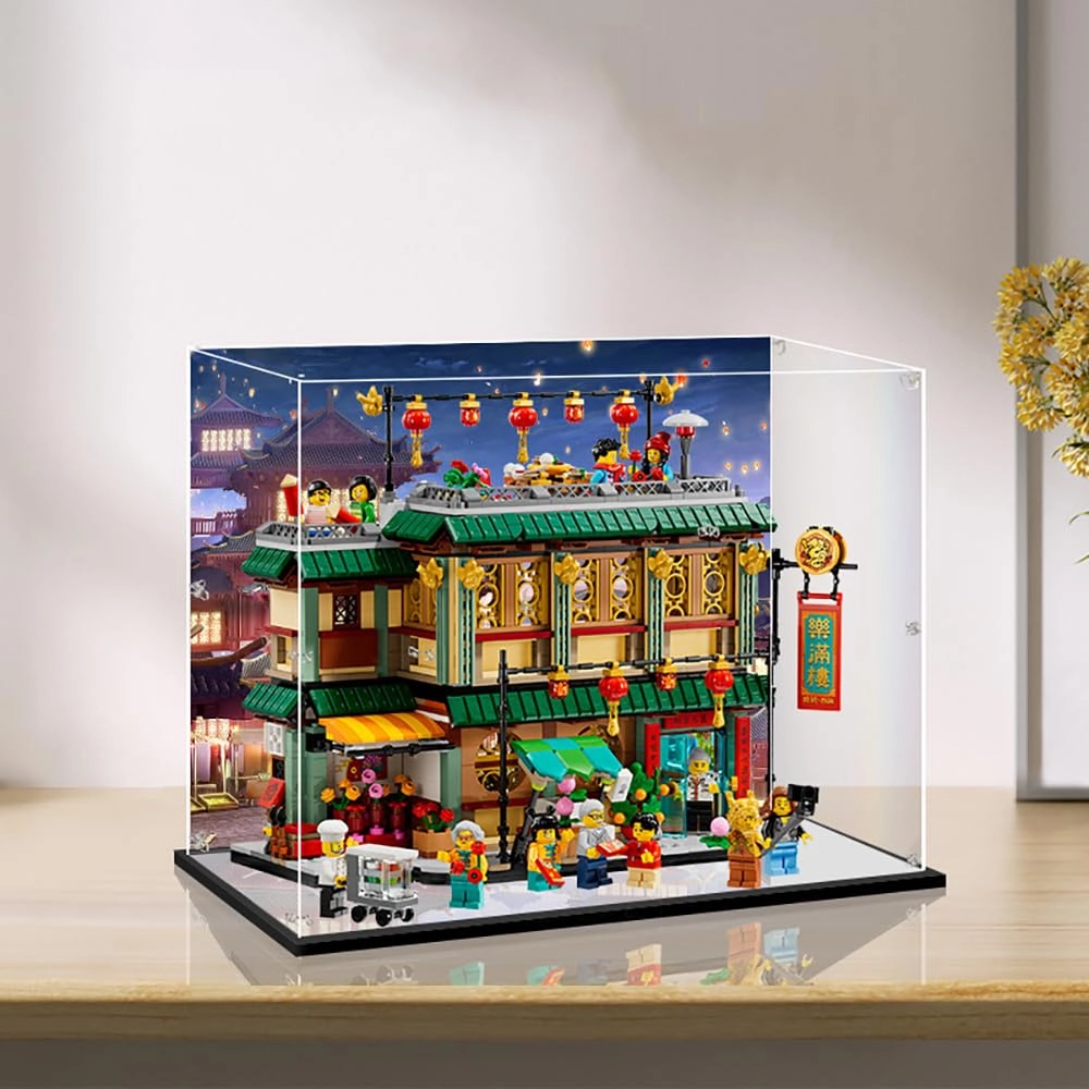 Shengor 80113 Chinese New Year's House Acrylic Display Case