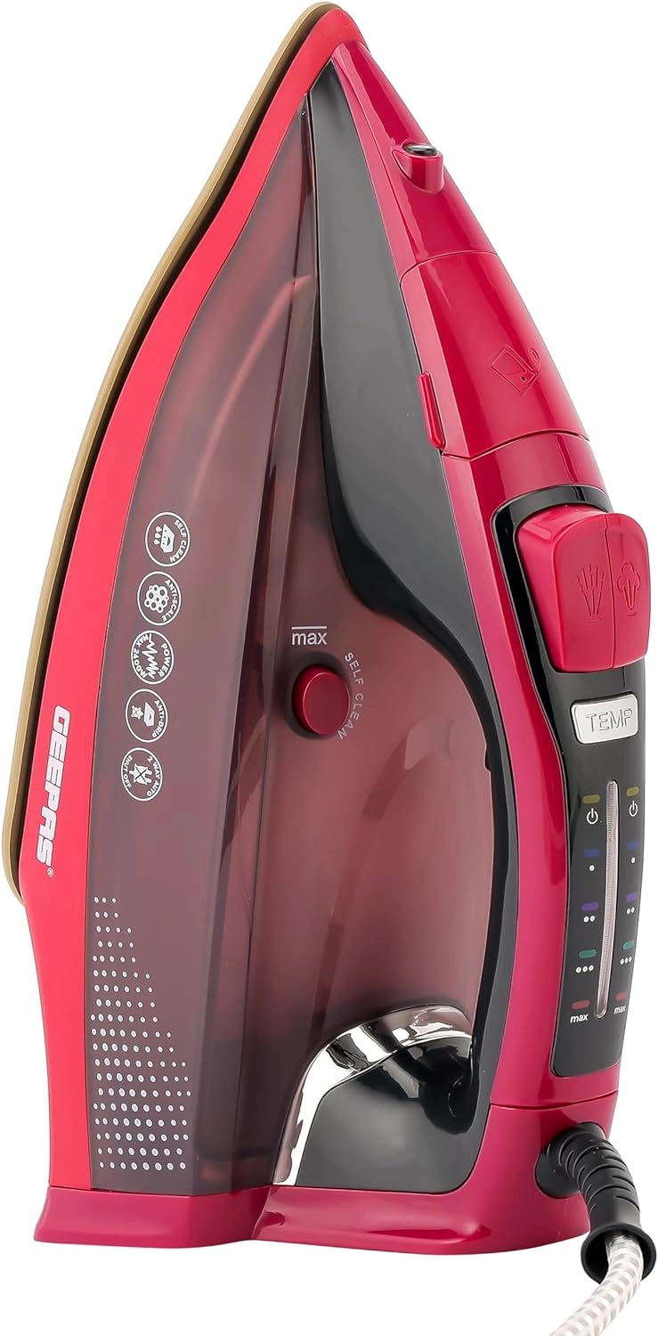 GEEPAS GSI7813 - 2400 W 350ML Maroon