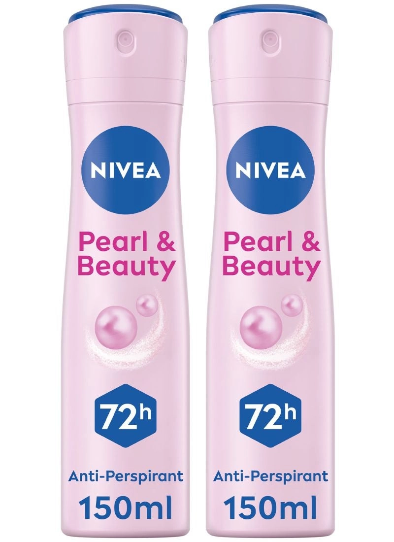 NIVEA Pearl And Beauty Deo Spray Pack