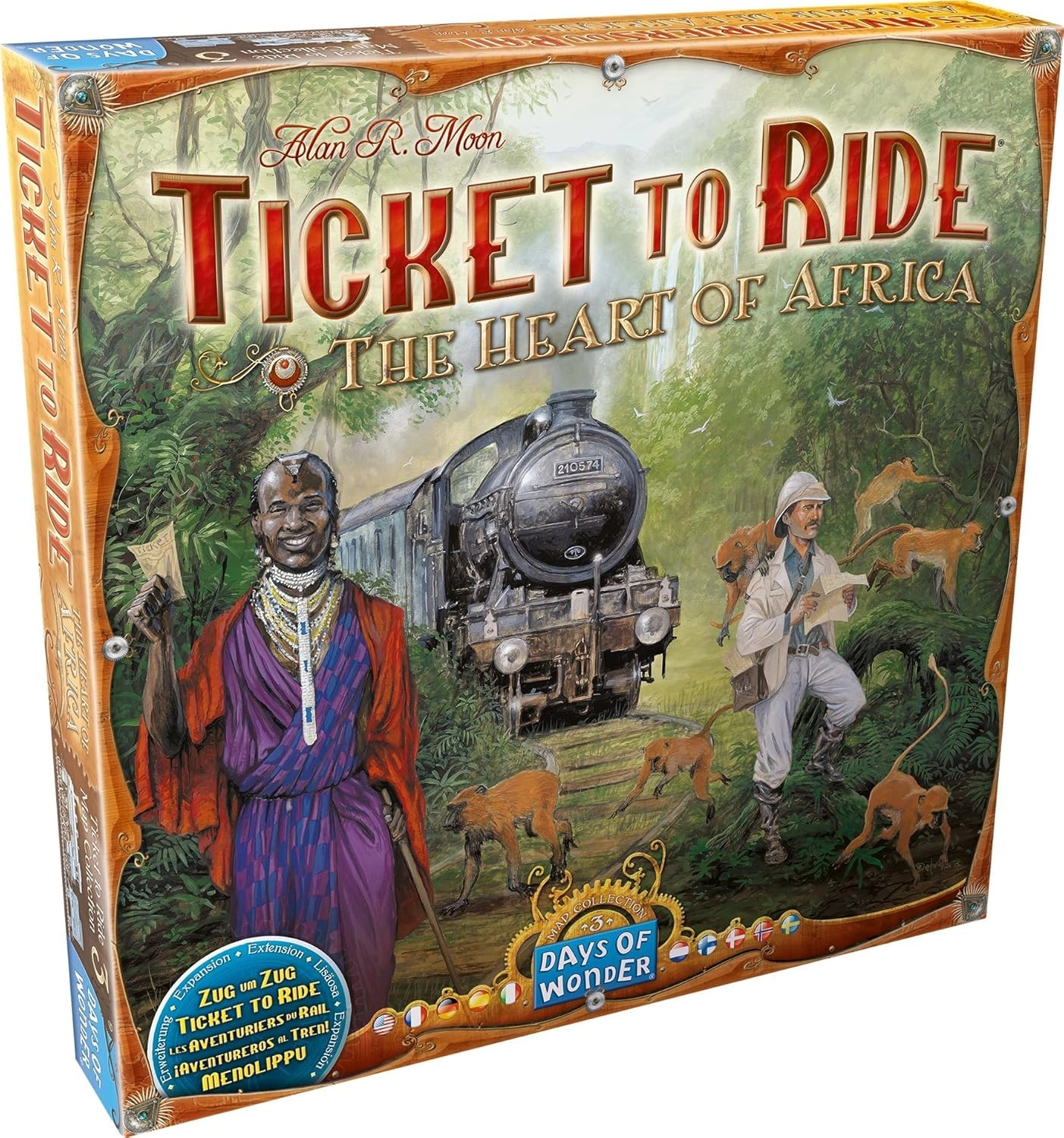 Days of Wonder Ticket To Ride: The Heart Of Africa