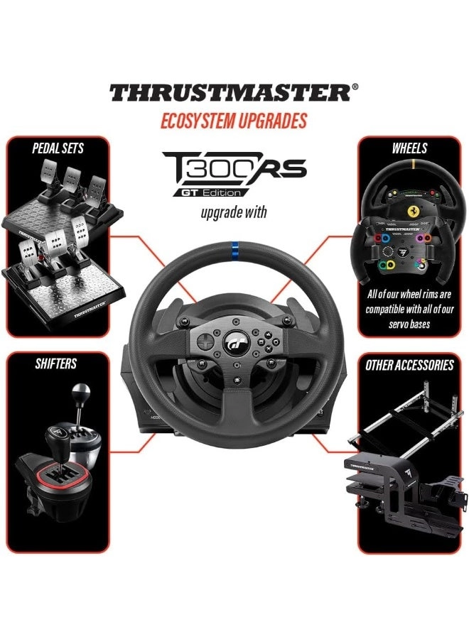 T300RS GT Racing Wheel & Pedals - PC, PS3, PS4, PS5