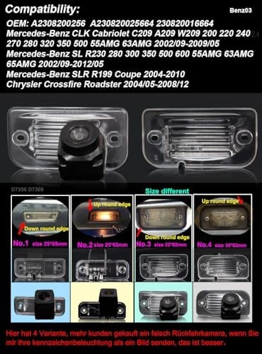 Reversing Camera - IP68 AHD