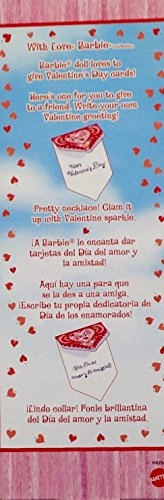 Barbie Valentines Day - Red White Long Blond Hair Ages 36+