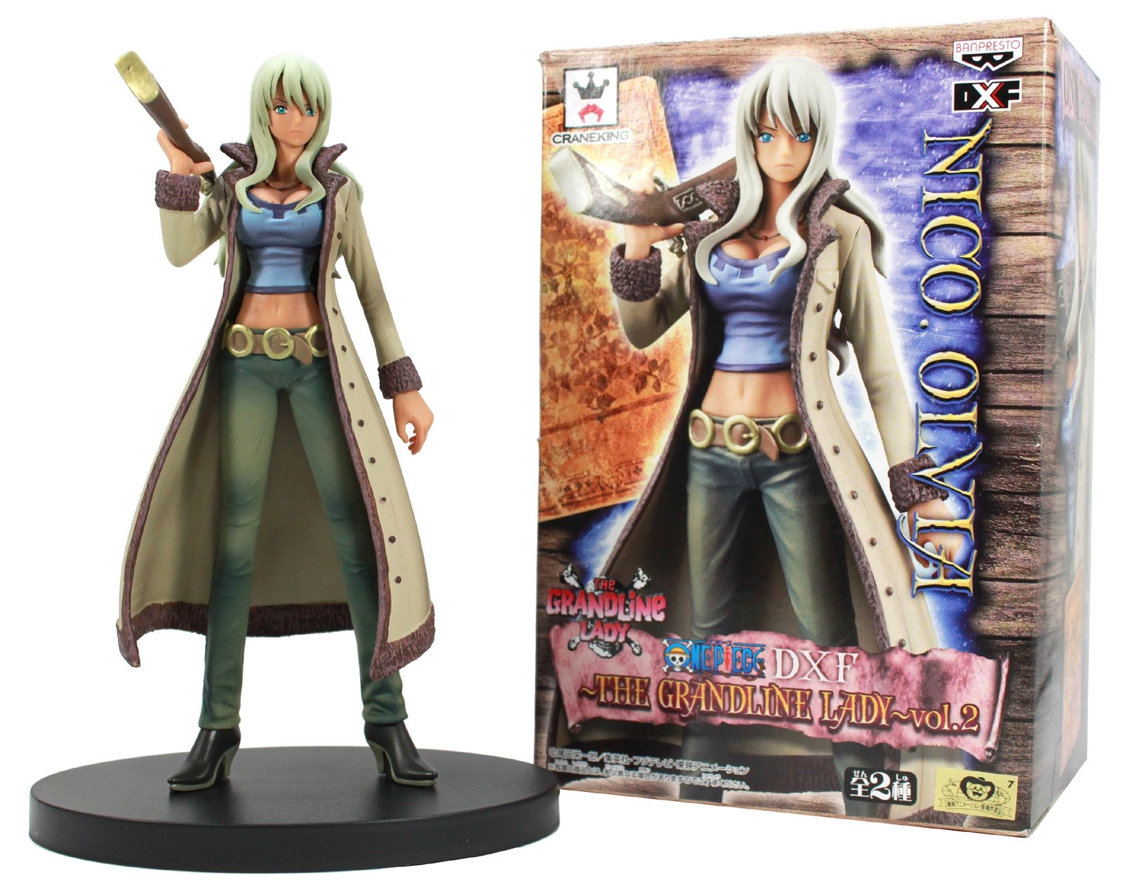 Banpresto Nico Olvia - One Piece DXF The Grandline Lady Volume 2 - 6.5" PVC (16.51 cm) (FG-001455)