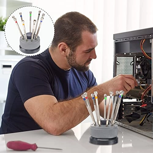 Precision Flat Slotted Screwdriver Set (9 Pcs)