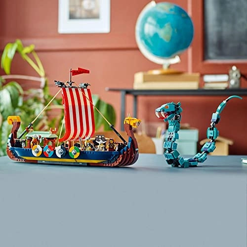 Creator 3in1 Viking Ship and The Midgard Serpent (31132)