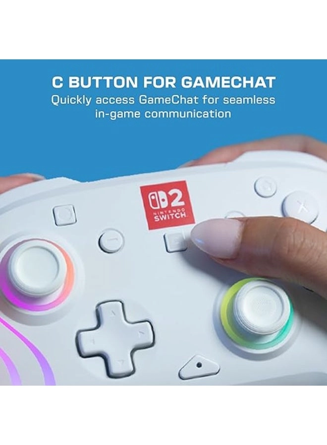 Afterglow RGB Switch 2 Wireless Controller - Clear Switch 2