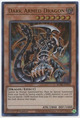 Yu-Gi-Oh! Battles of Legend: Monstrous Revenge Dark Armed Dragon BLMR-EN054