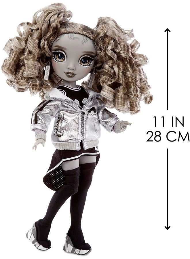 Nicole Steel Fashion Doll - 11 inch Grayscale 2 Titanium Designer Outfits Ages 6+