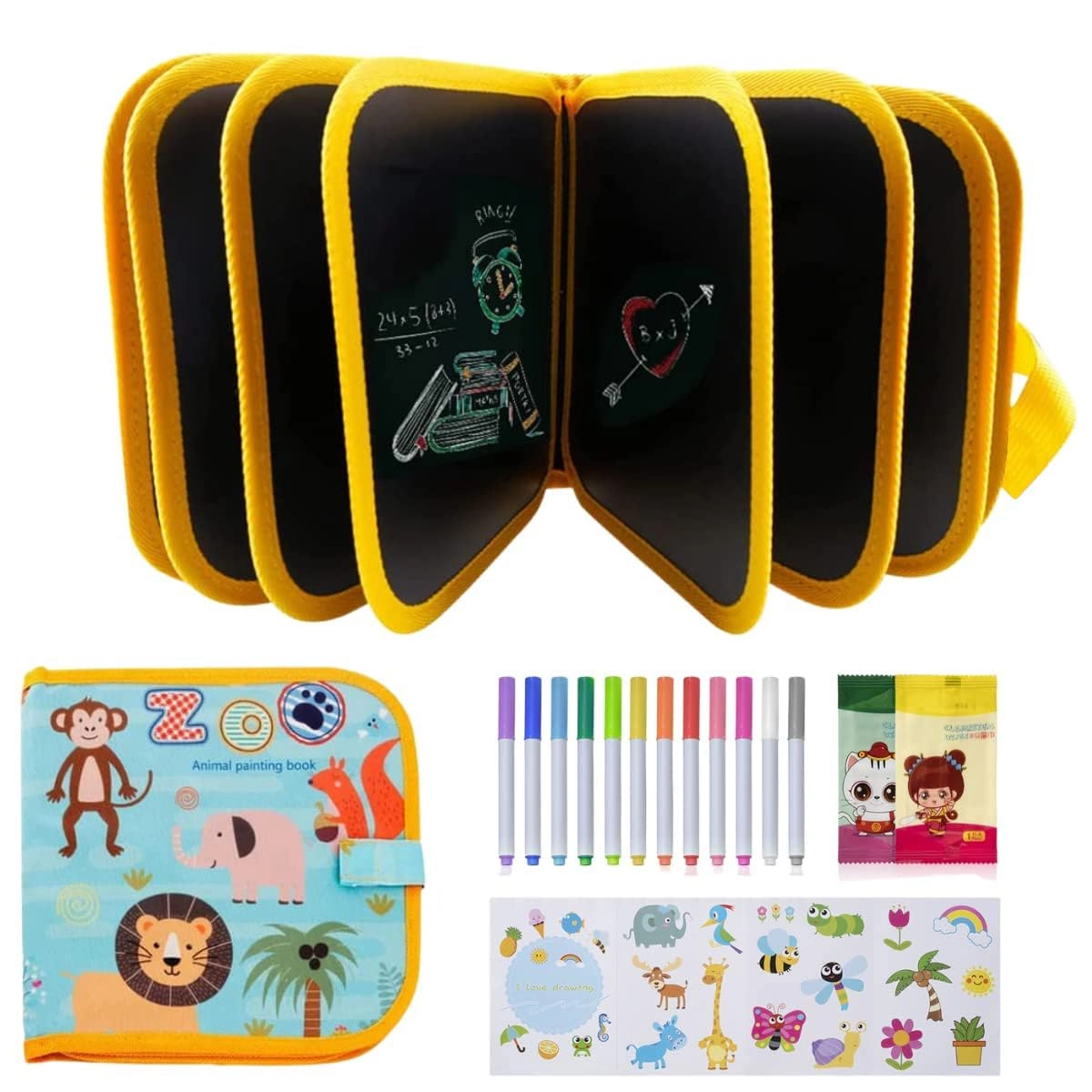 dogeek Erasable Drawing Book - 3+ years