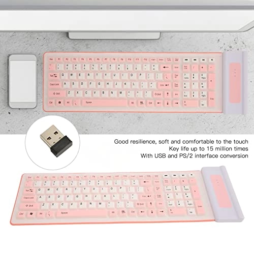 Foldable Silicone Keyboard - Wireless