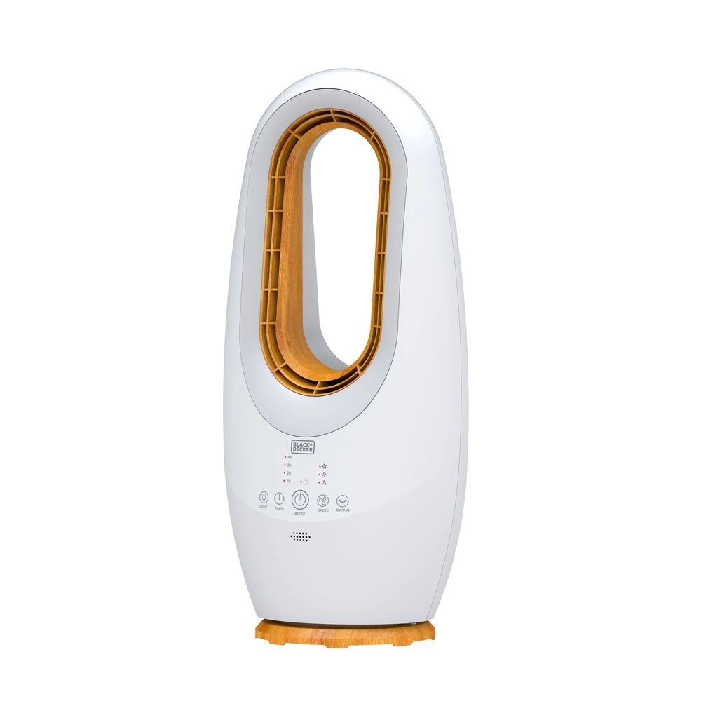 2-In-1 Bladeless Fan & LED Lamp - 58cm