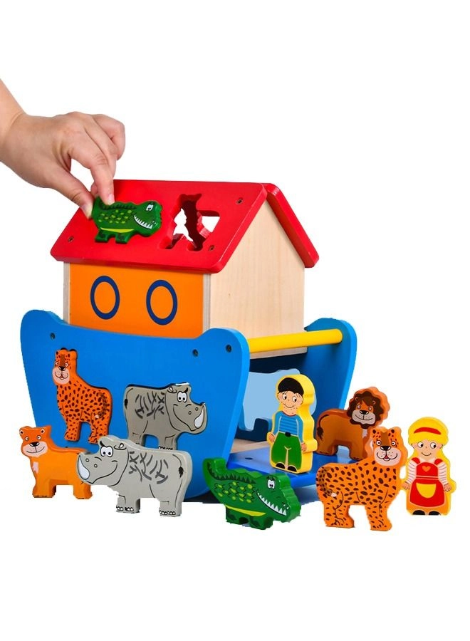 Colorful Animals Blocks - 2+ Years