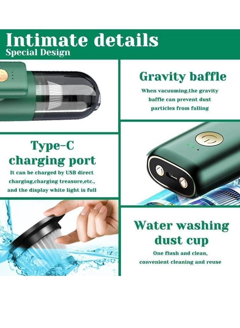 Portable Vehicle Vacuum Cleaner