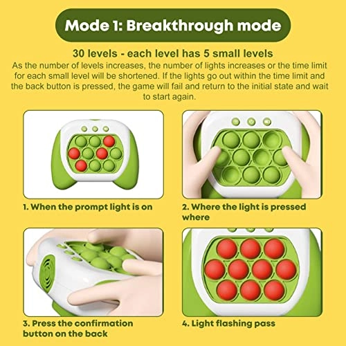 Quick Push Bubbles Game Console - 3 years+