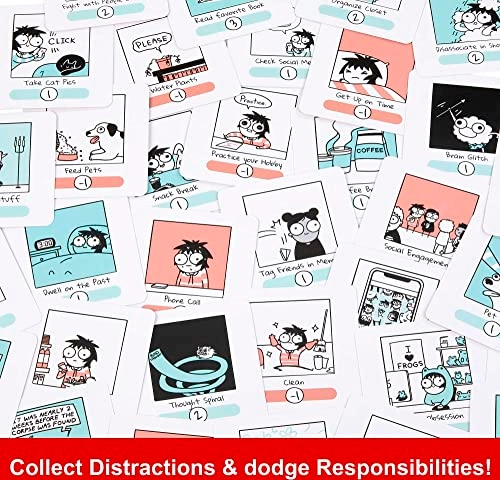 Sarah's Scribbles: Future Me Problems - 2 Decks - Card Game