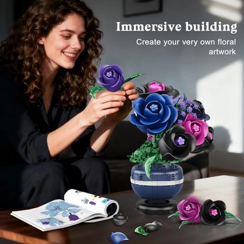 Flower Bonsai Tree - Rose Bonsai 507pcs