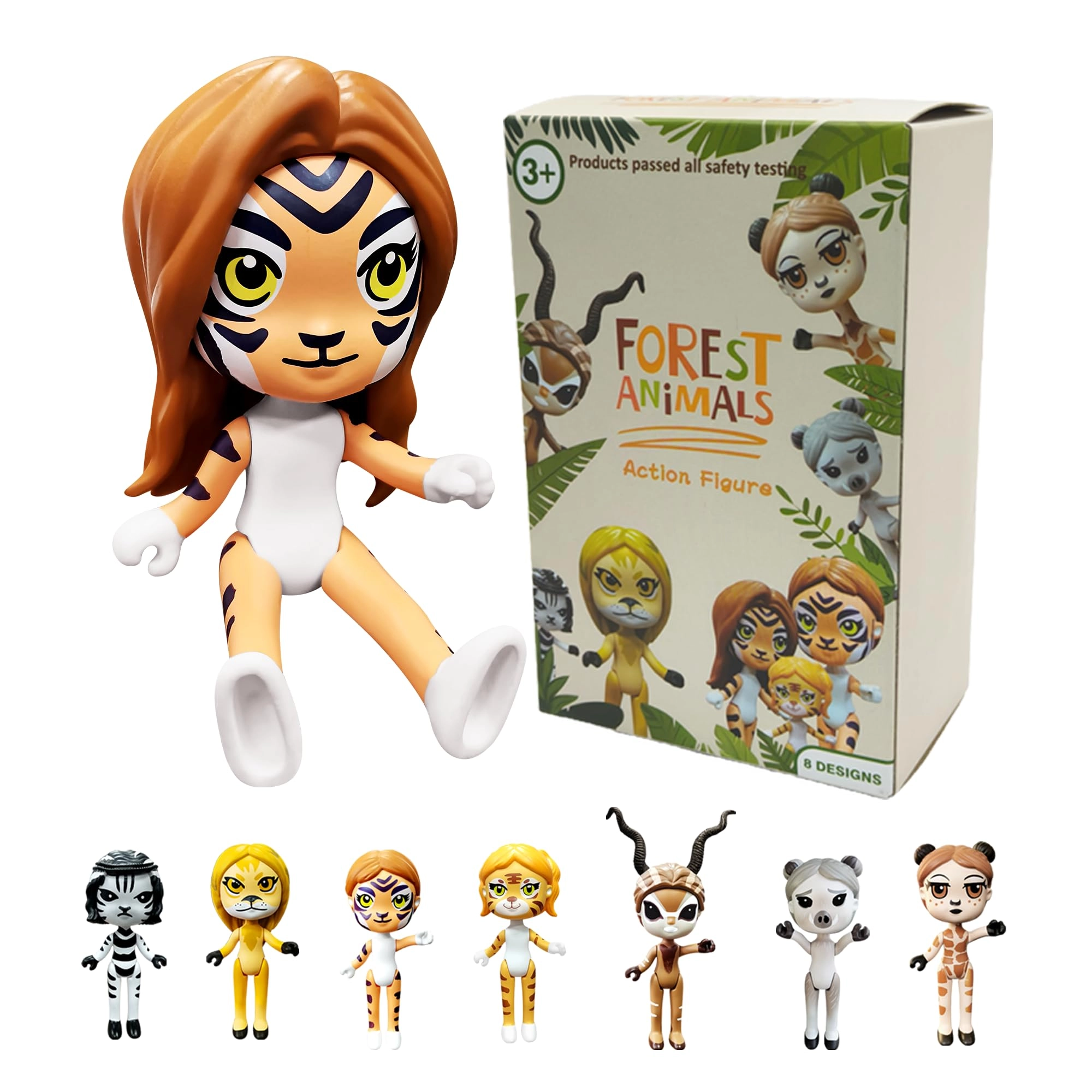 PLENTY MORE INC LIMITED Tigeress The Homeless - Forest Animals - 3+ 1 (8 cm) (FA)
