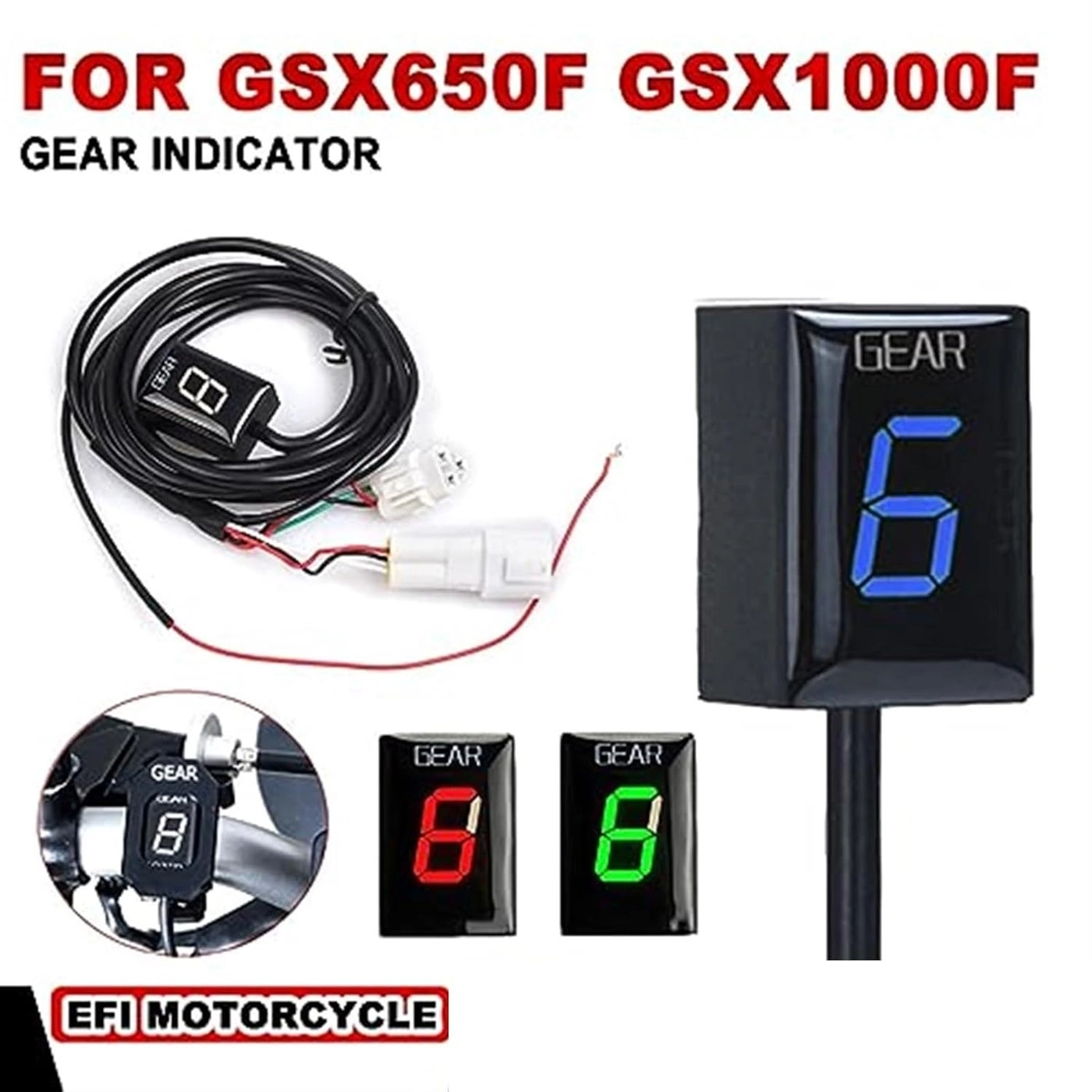 Speed Gear Display Indicator - GSX650F 2008-2015 GSX1000F 2019-2020