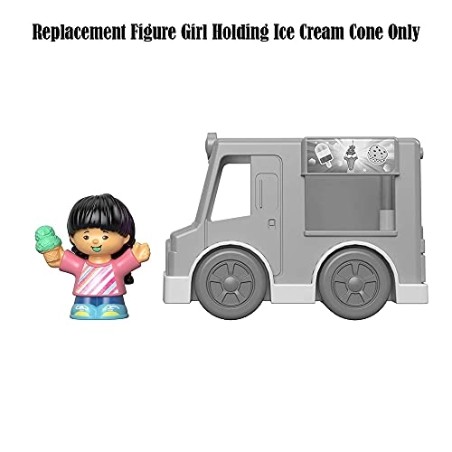 Little People Share A Treat Ice Cream Truck - Girl Holding Ice Cream Cone (GGT35)