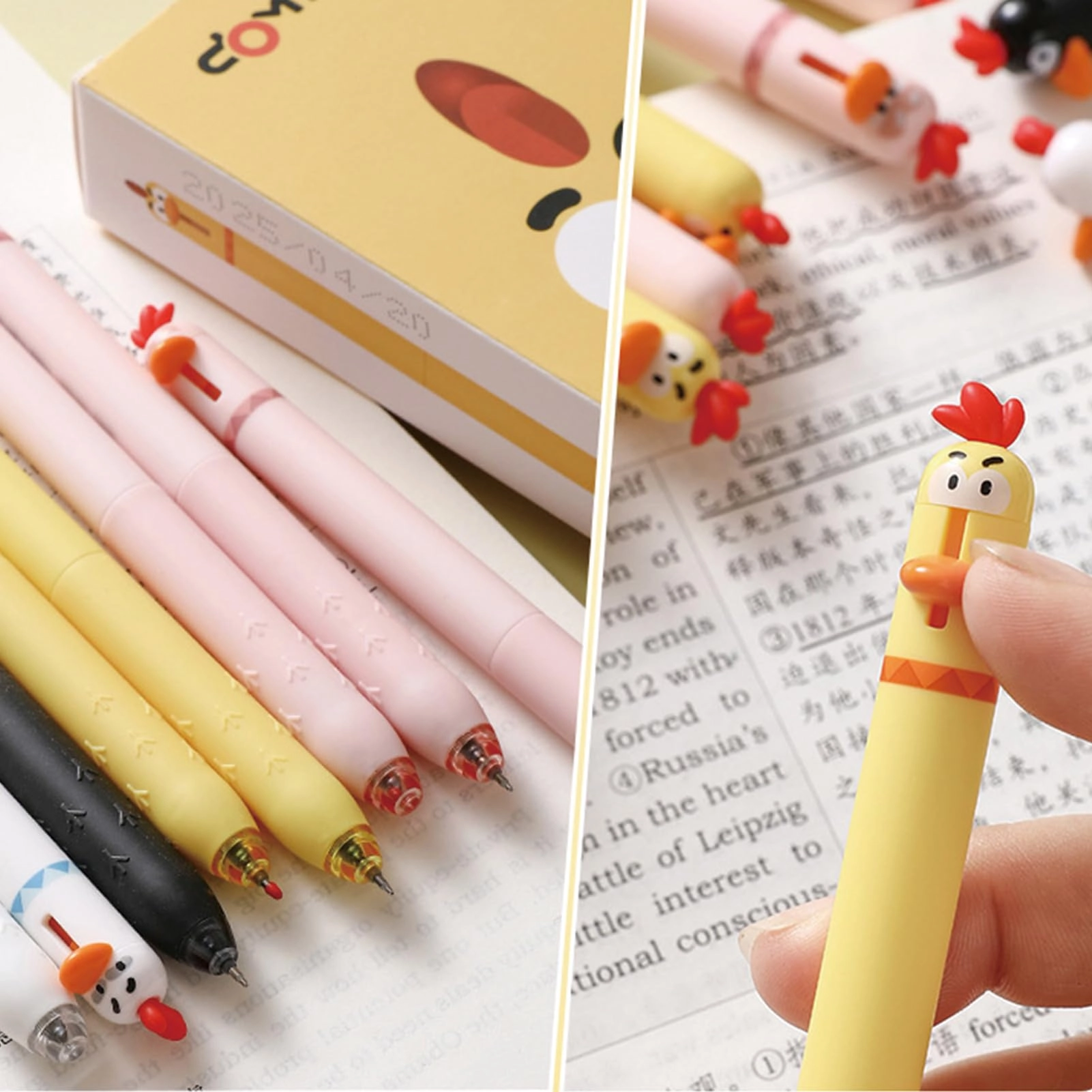 Gel Pen - 4Pcs 0.5mm