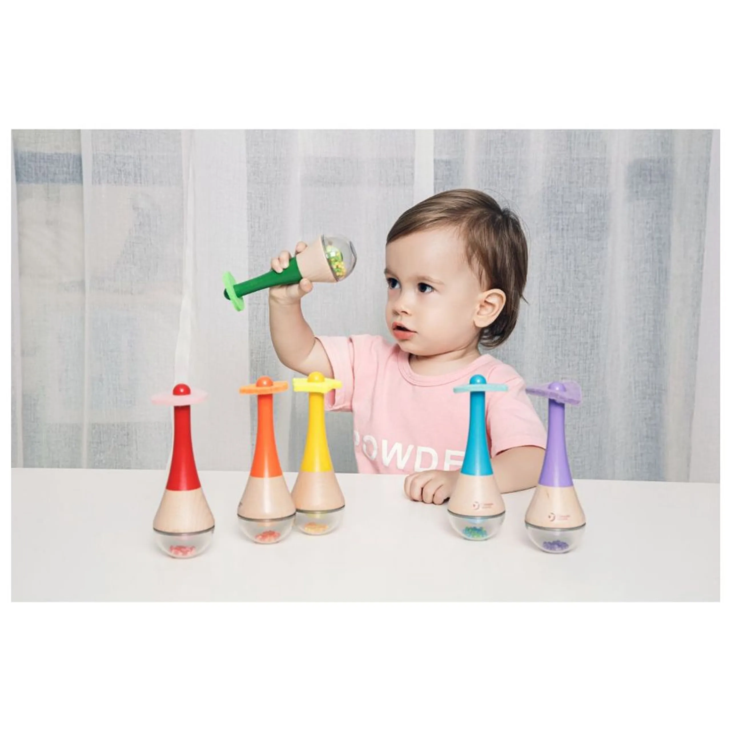 Rainbow Maracas - Suitable for 10 months & above