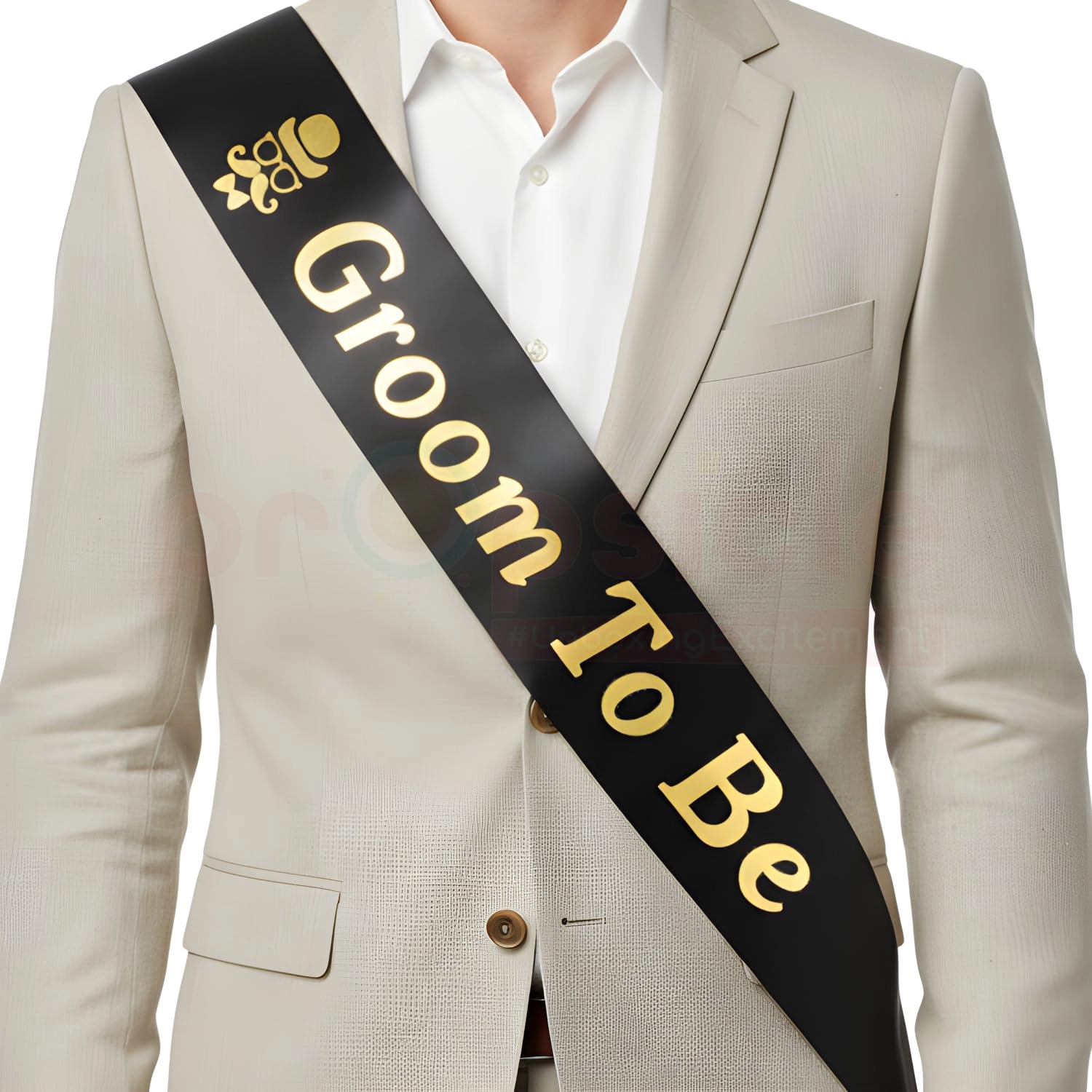 Propsicle, Propsicle.in, B-52, JK Plaza, Old Palam Road,Dwarka 110075, Contact Number: 8595957749 Groom To Be Sash - 152.4 Centimetres Pack of 1 Adult