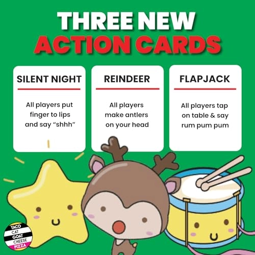 Santa Cookie Elf Candy Snowman - English 12 years and up