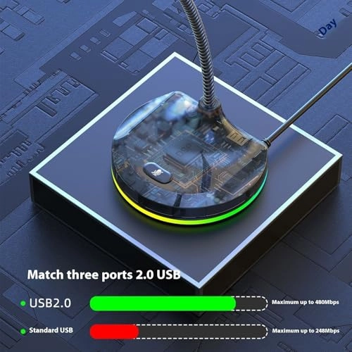 Oxtxuzdm USB Microphone