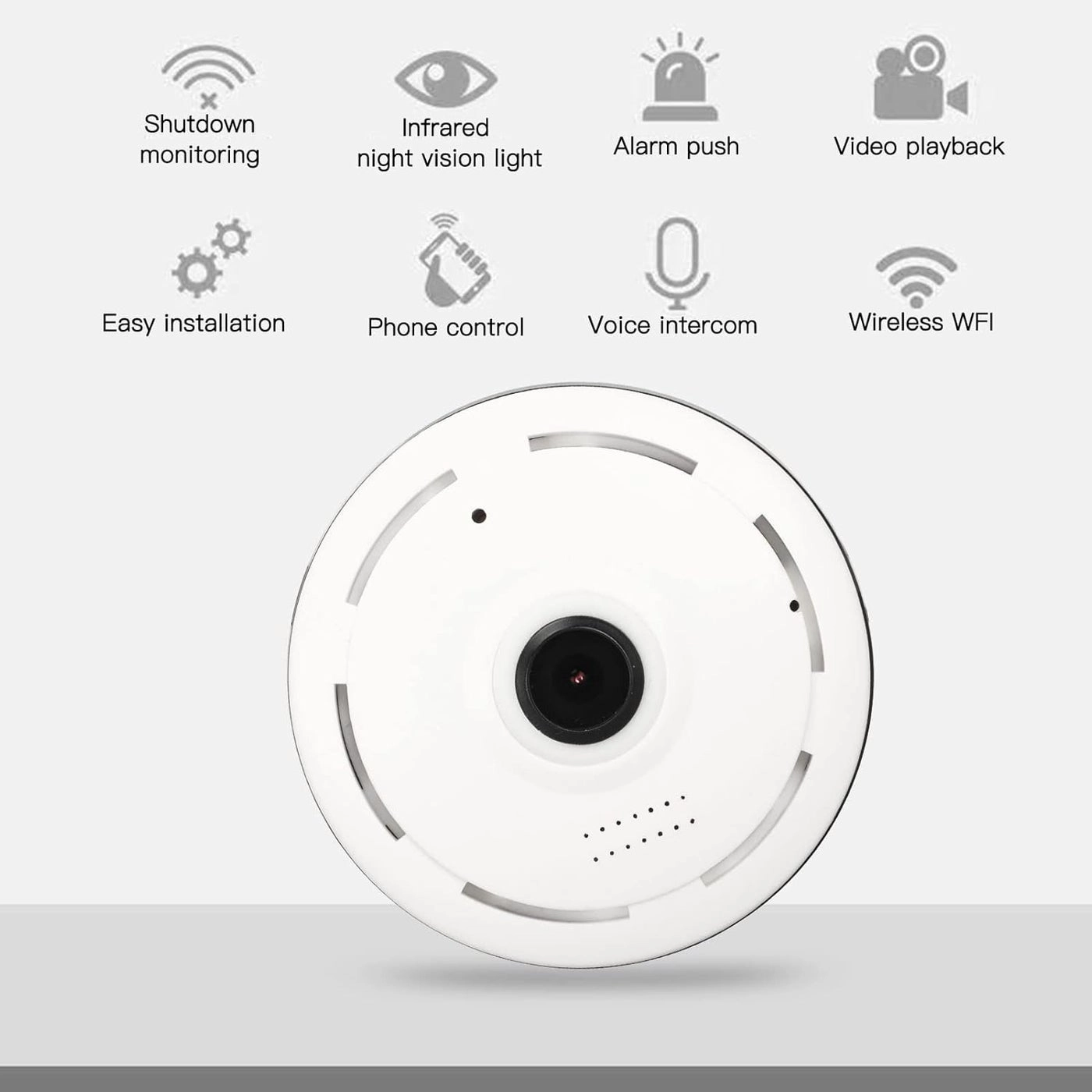 Fisheye IP Camera - 64G 720P