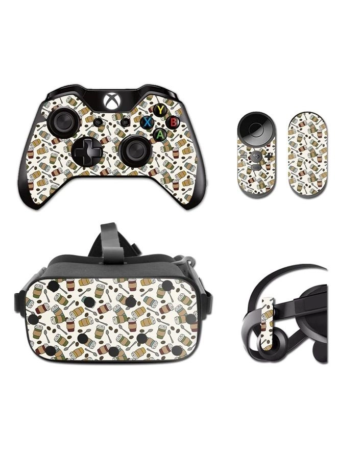 MightySkins Skin for Oculus Rift CV1 - 3M automotive-grade vinyl Coffee