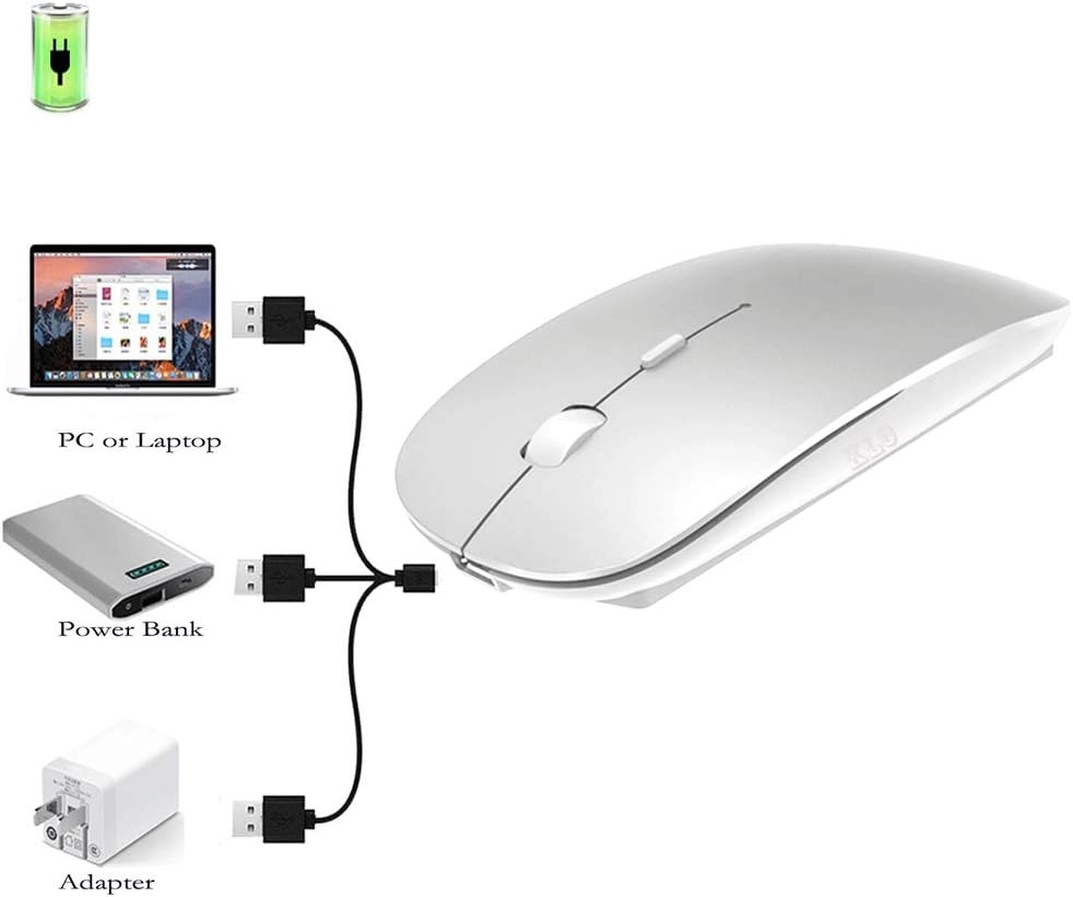 LED Rechargeable Mouse - Bluetooth