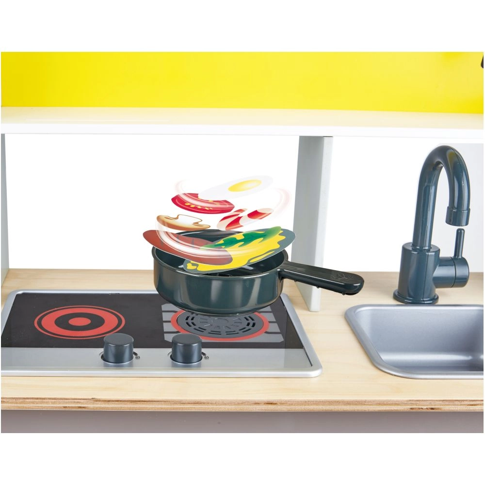 Deluxe Kitchen Playset With Fan Fryer (BDM-E3177)