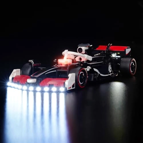 LED Light Set - Compatible with MoneyGram Haas F1 Team VF-24 Race Car USB and battery powered
