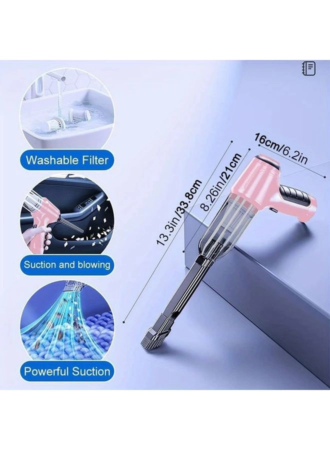 4-in-1 Wireless Handheld Vacuum Cleaner - 2000mAh