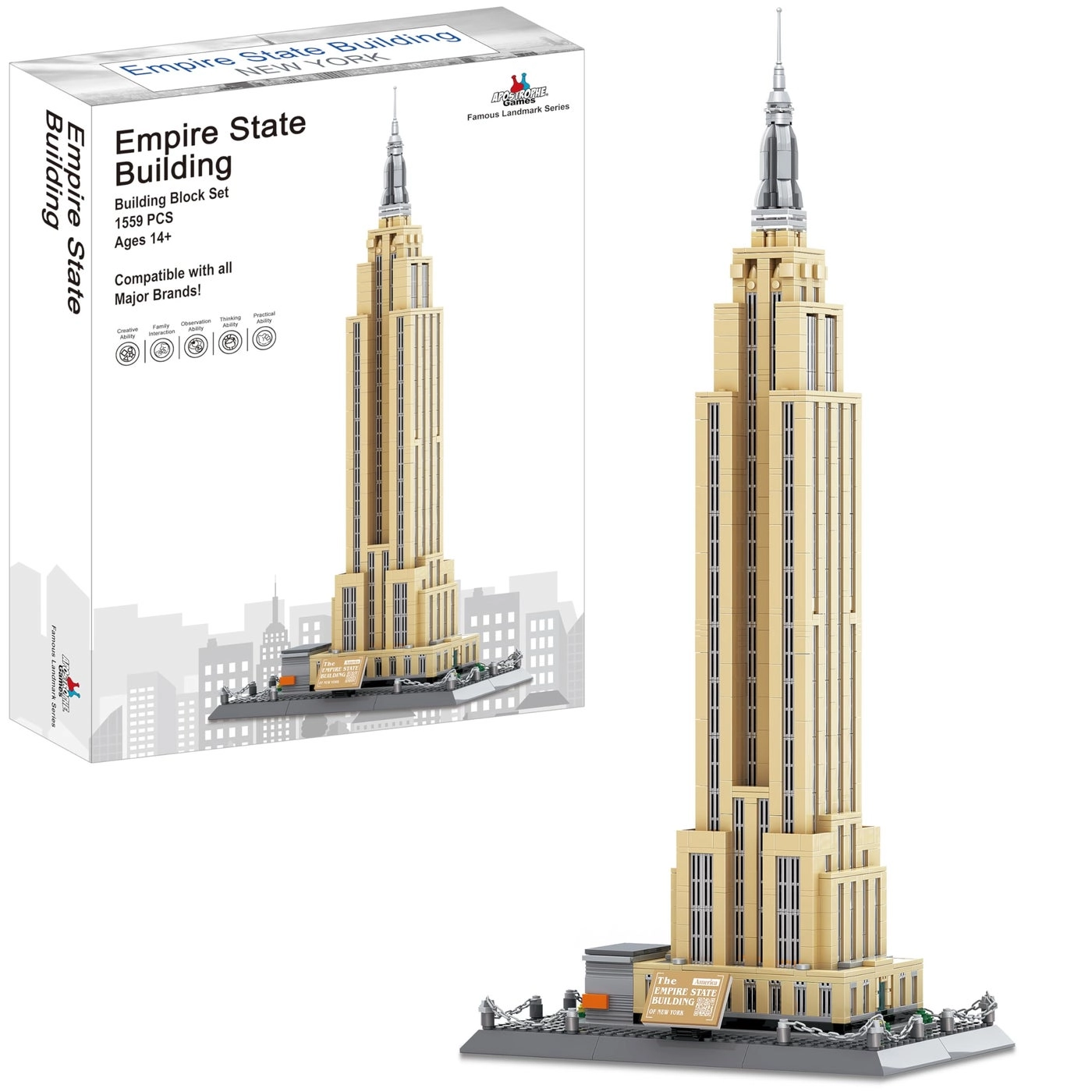 Apostrophe Games Empire State Building - 1559 pcs