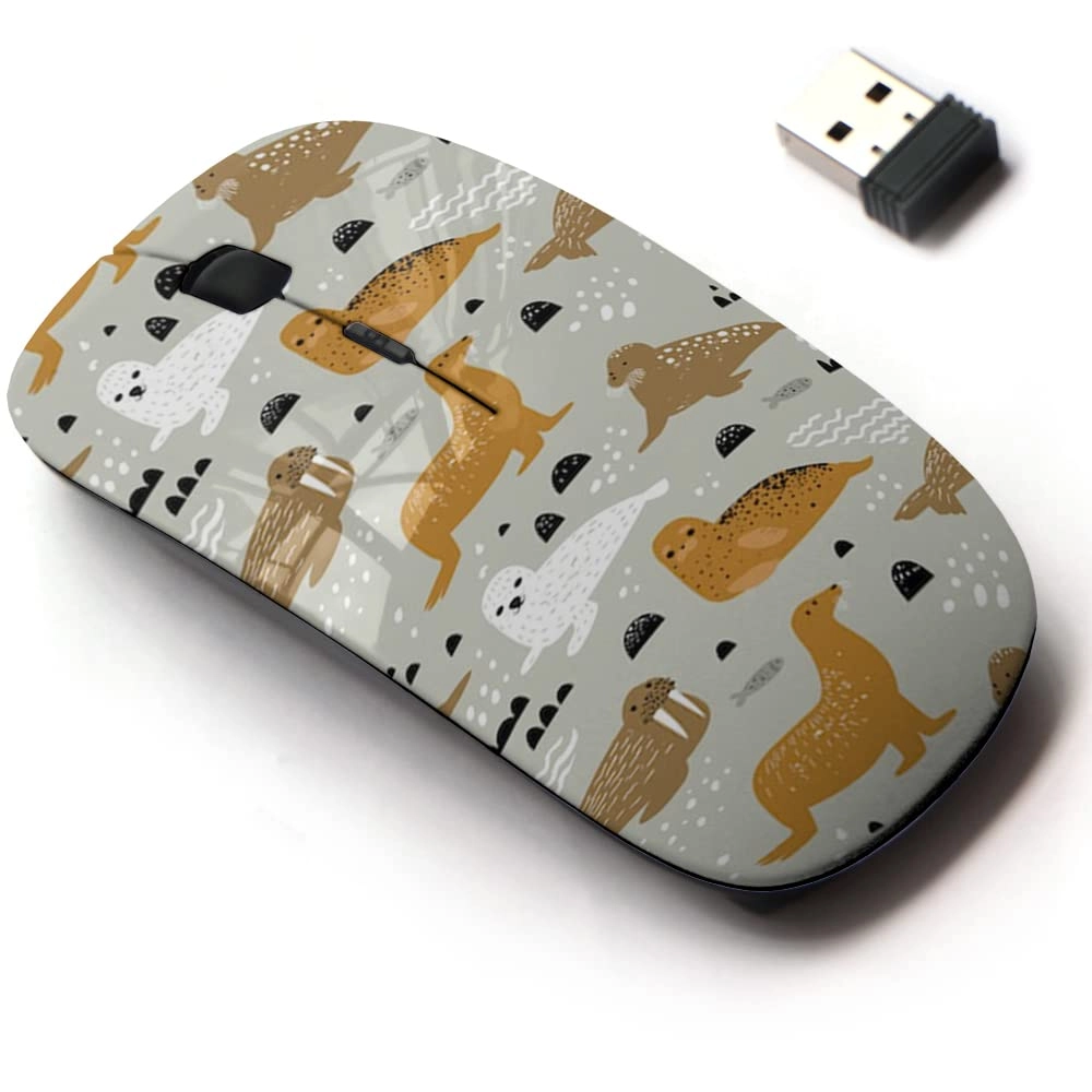2.4G Cute Pattern Mouse - USB