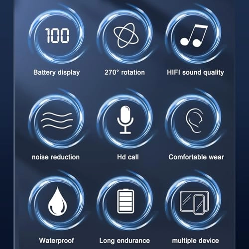 Single Open Ear Headphones Wired Earbud