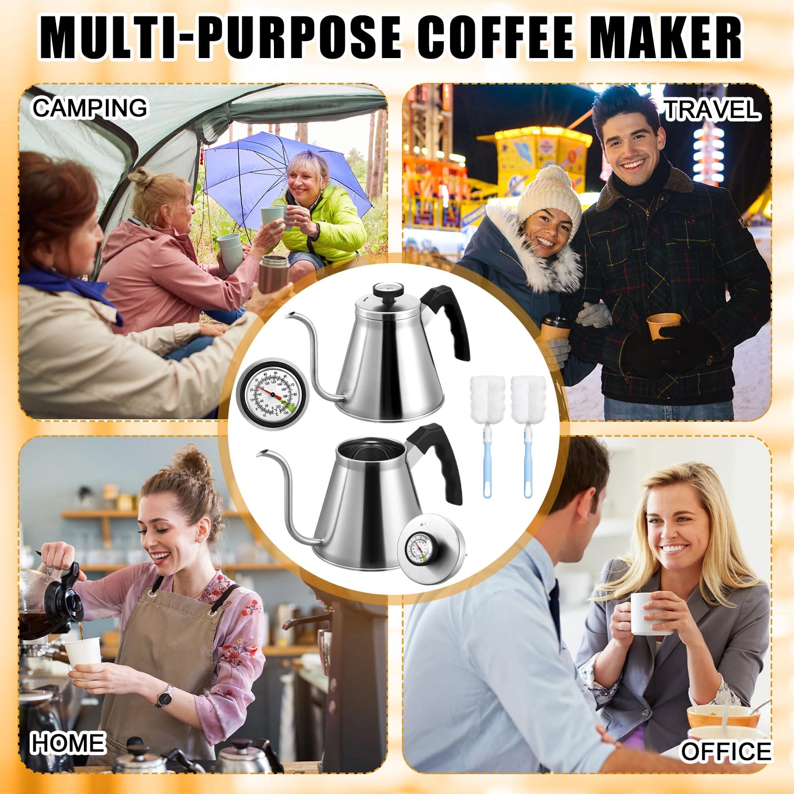 Gooseneck Kettle - 1.2L Pack