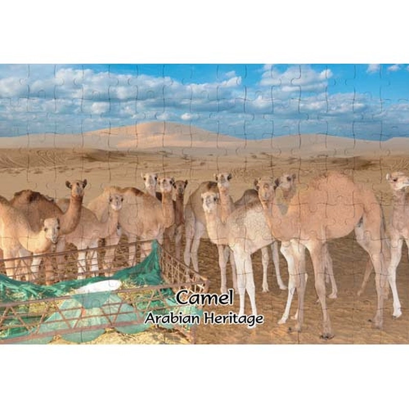 Ajooba Dubai Souvenir Camel Arabian Heritage Puzzle (MCA 0010)