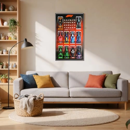 F1 car Wall Mount - Space