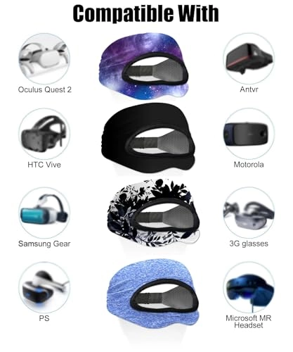 VR Mask Sweat Band - Breathable Sweat-Absorbing Universal