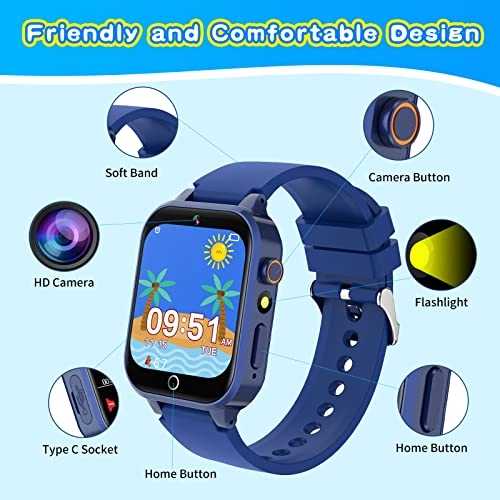 Kids Smart Watch Aluminum
