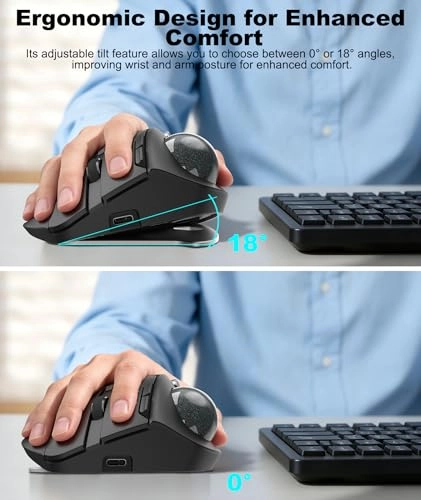 Wireless Trackball Mouse - USB