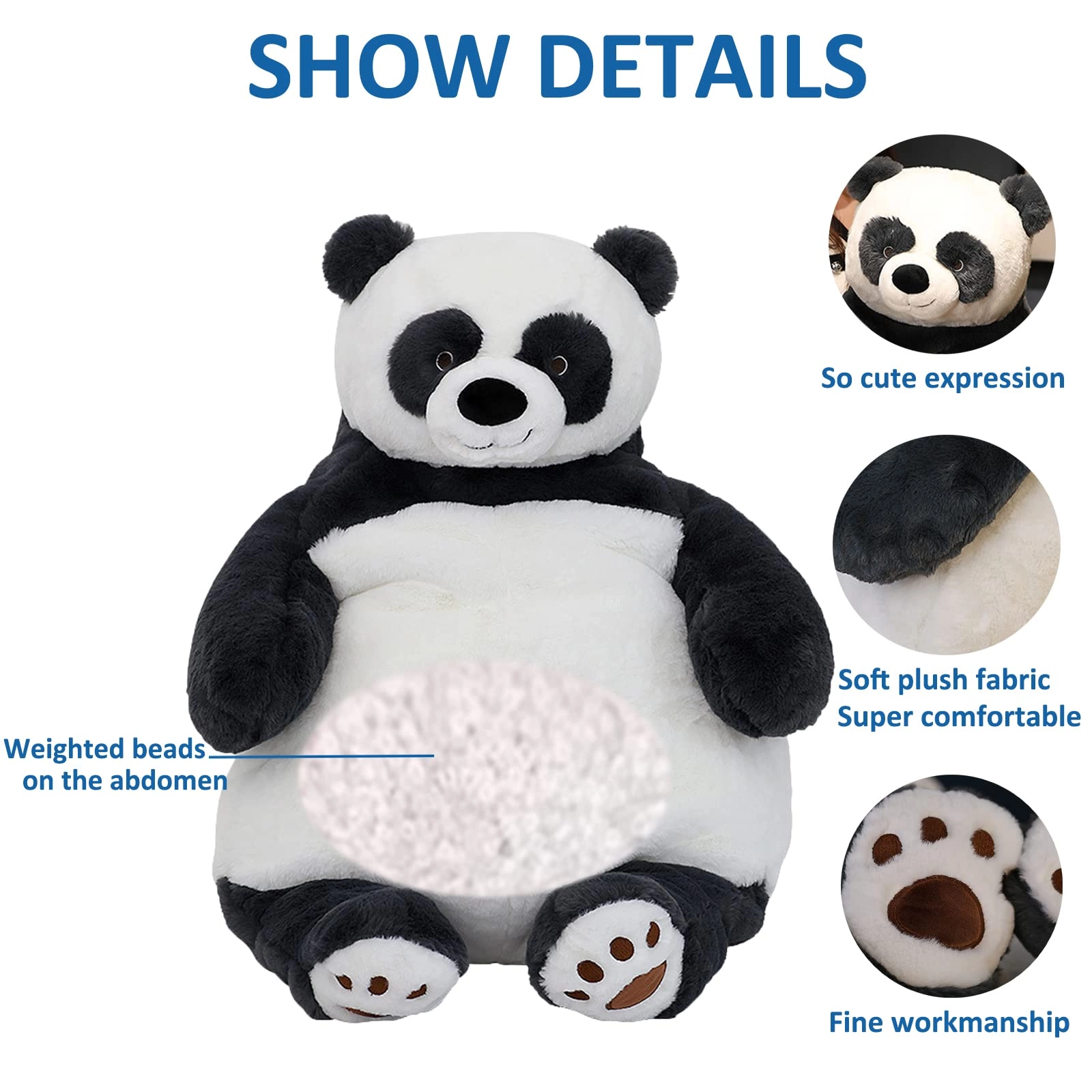 Panda 7893 43 cm Weighted