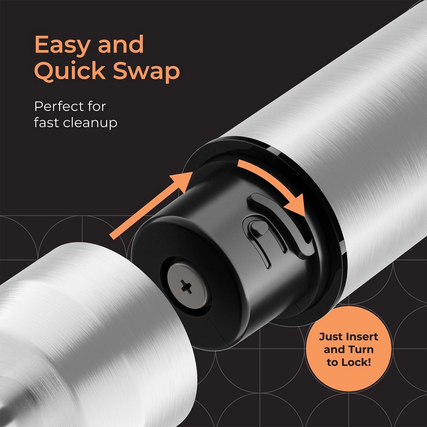 Immersion Hand Blender - 8 Speed 7 Attachments