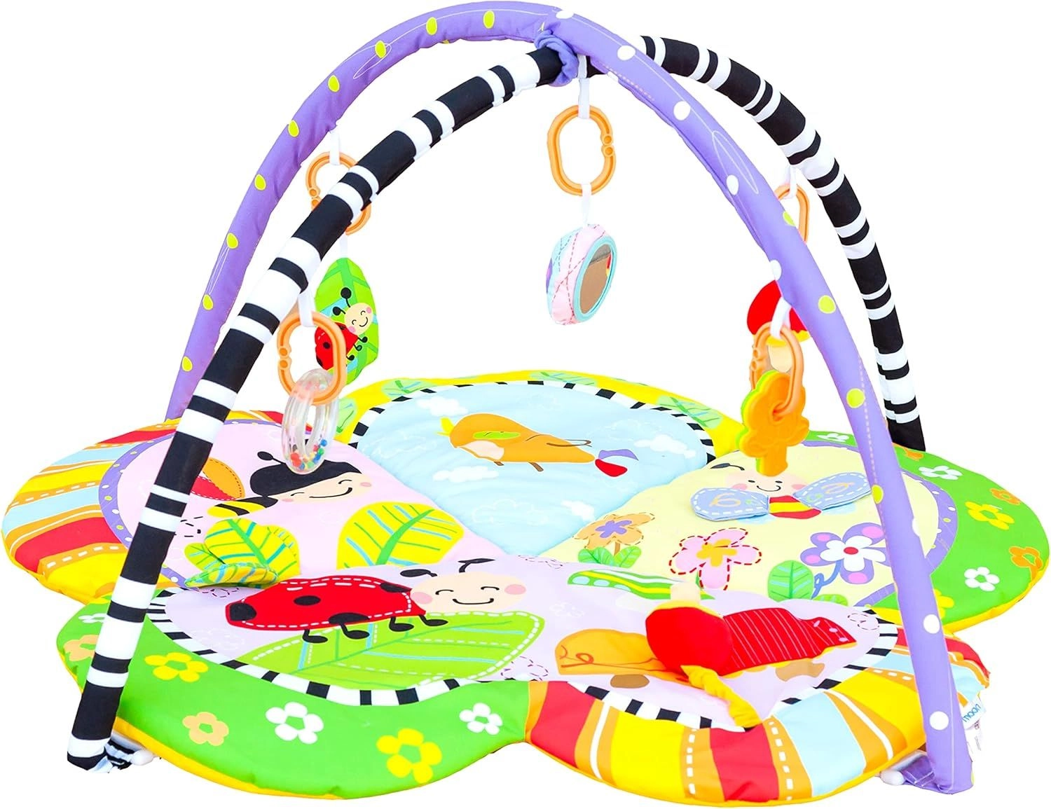 Perky Baby Playmat And Activity Gym Flower - 0 to 12 Months