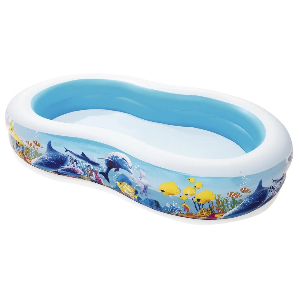 Bestway Pool Play - 262 x 157 x 46 cm Grey